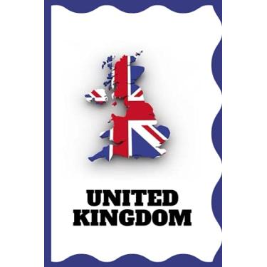 Imagem de United Kingdom: Notebook to fill out. 100 ruled pages. Ideal gift for Britons and all the friends of Great Britain