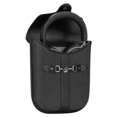 Imagem de Geekria Capa de fone de ouvido Elite para fones de ouvido intra-auriculares, bolsa de transporte rígida de substituição, compatível com Bose 700, 700NC, QC Ultra, AKG Y500, Sony, Jabra (Preto)