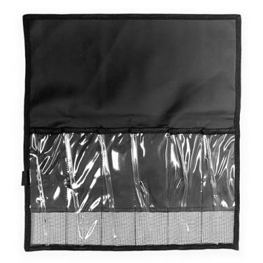 Imagem de Bolsa de isca Sanhu 6 bolsos preta 2 peças