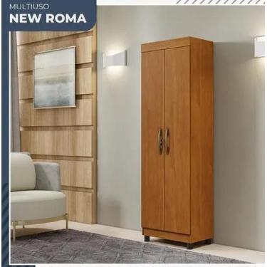 Imagem de Multiuso New Roma 2 Portas com Chave Benetil Móveis - Cinamomo