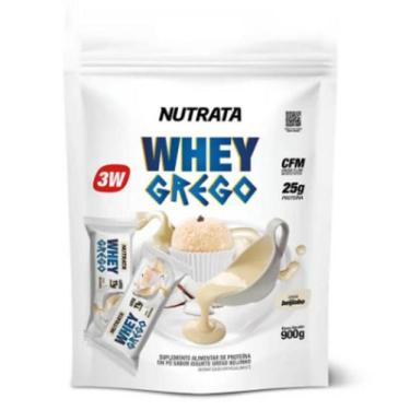 Imagem de Whey Grego 900G Refil - Nutrata, Beijinho