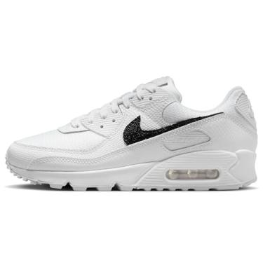 Imagem de Nike Tênis feminino Air Max 90 'White Reptile', Branco/Preto, 41
