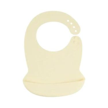Imagem de Babador de Bebê de Silicone à Prova d'Água - Ajustável com Design de D