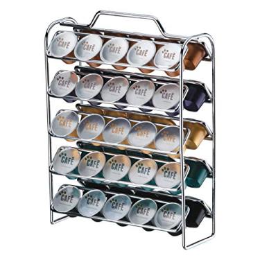 Imagem de Organizador Para Cápsulas De Café - Compatível C/Nespresso, Future, Cromado