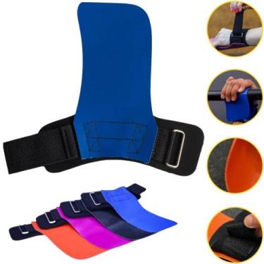 Imagem de Hand Grip Protetor Cross Pull up Luva  mãos - Pack Master, Azul, G