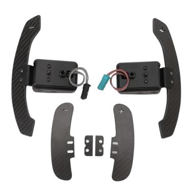 Imagem de Paddle de Câmbio do Volante de Extensão, Mudança de Mudança de Fibra de Carbono de Fibra de Carbono para 3 4 5 8 Série, Universal G Chassis Cars