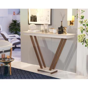 Imagem de Aparador Buffet Moderno Luxo Pés Em Madeira Maciça Supreme Para Sala E