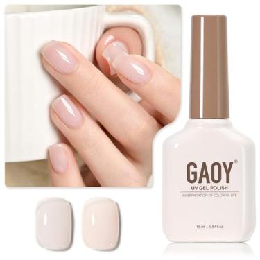 Imagem de Verniz de Unhas GAOY Nude Jelly Gel - 16ml - Transparente e Translúcid