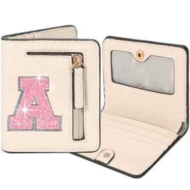 Imagem de OYLOLA Presentes de Natal para meninas adolescentes carteira RFID mulheres presente de aniversário para meninas 4 5 6 7 8 9 10 11 12 13 anos de idade meninas moda moda meninas presentes, Bege, A