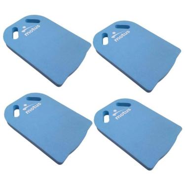 Imagem de Kit 04 Pranchas de Natação em EVA - Azul, 40cm x 27cm x 3cm