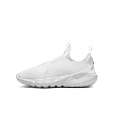 Imagem de Nike Tênis de corrida infantil Flex Runner 2, Branco/Branco, 20
