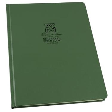 Imagem de Rite in the Rain Caderno de capa dura à prova de intempéries, 22 x 28,5 cm, capa verde, padrão universal (nº 970F-MX)