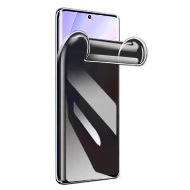 Imagem de CUFEREDU Película de hidrogel de privacidade flexível para Samsung Galaxy A56 5G 6,7 polegadas, antiespião, antiespião, protetor de tela TPU sensível ao toque, à prova de explosão, vidro não temperado