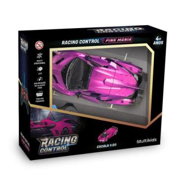 Imagem de Carrinho de Corrida de Controle Remoto Multikids - BR2327, Rosa