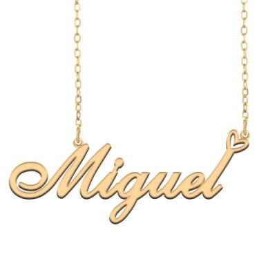 Imagem de A168A Colar com nome personalizado personalizado banhado nome colar para mãe filha amizade mulheres dia dos namorados Natal aniversário ano novo, Metal, Sem Pedra Preciosa Não aplicável