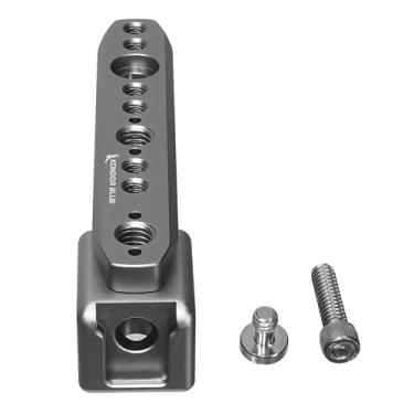 Imagem de KONDOR BLUE Extensão de cabo FX3 / FX30 XLR compatível com Sony | Alumínio de grau aeroespacial leve | Adicione vários pontos de montagem e comprimento de aderência | Cinza espacial