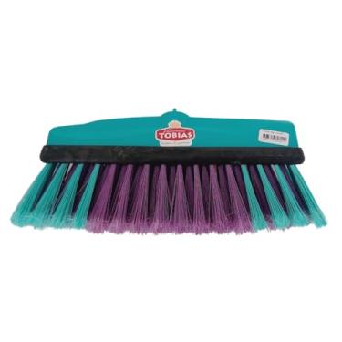 Imagem de Vassoura Limpa Pedra sem Cabo Ideal para Calçadas e Quintais | Perfeita para Aplicação de Produtos de Limpeza