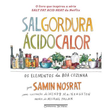Imagem de Livro - Sal, gordura, ácido, calor: Os elementos da boa cozinha
