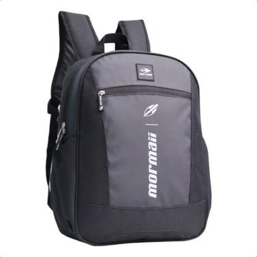 Imagem de Mochila Mormaii Casual Compartimento notebook 3 bolsos 20 litros Preto