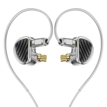 Imagem de LEAUDIO TRN Jaws Fone de ouvido intra-auricular com fio 3DD 4BA 1 driver planar