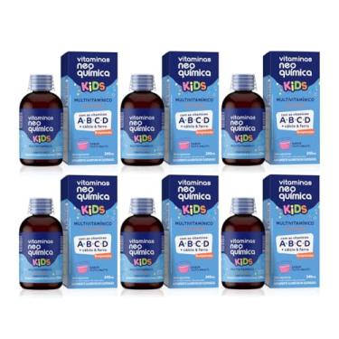 Imagem de Kit 6 Multivitamínico 240ml Neo Química Kids