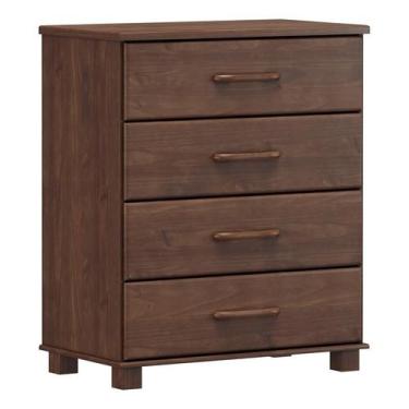 Imagem de Comoda 5 Gavetas 1 Porta Ouro Café - FN - Finestra