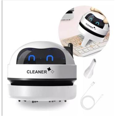 Imagem de Mini Aspirador Mesa Recarregável USB Portátil Rápida Limpeza - DOTZEN 