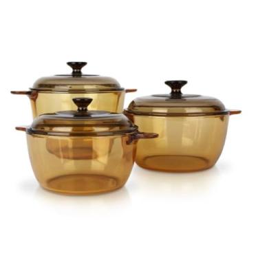 Imagem de Conjunto de panelas de vidro Visions VS-330 6P