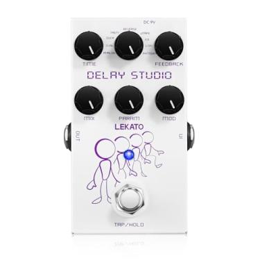 Imagem de LEKATO Pedal De Efeito Digital Para Guitarra Delay Com Temperatura De Fita, Lofi, Dtap, Pedal De Delay Reverso Com Bypass De Hardware Para Guitarra Elétrica (Ep-04)