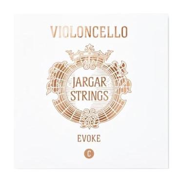 Imagem de Jargar Evoke Cello C | Corda de violoncelo de tungstênio/níquel em aço para profissionais e aspirantes a violoncelistas | Som brilhante, redondo e focado com timbre elegante | Feito na Dinamarca |