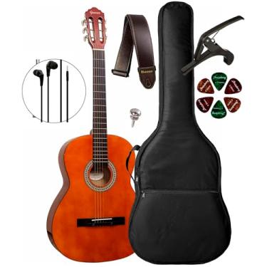 Imagem de KIT Violão Acústico Giannini Aço S14 N + Capa Luxo E Acessórios