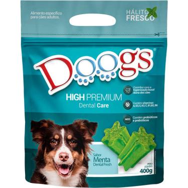 Imagem de Petisco Doogs High Premium para Cães Adultos Sabor Menta - 400g