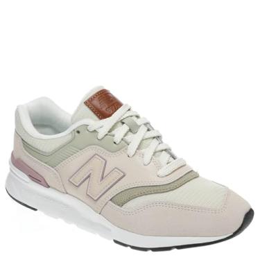 Imagem de New Balance 997h V1 feminino, Timber Wolf/Olivine/Ice Wine, 41