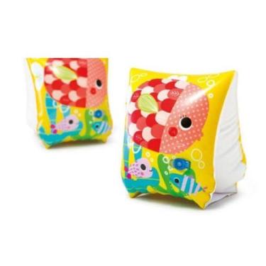 Imagem de Boia de Braço inflável para crianças 3 a 6 anos até 25kg Intex 58652
