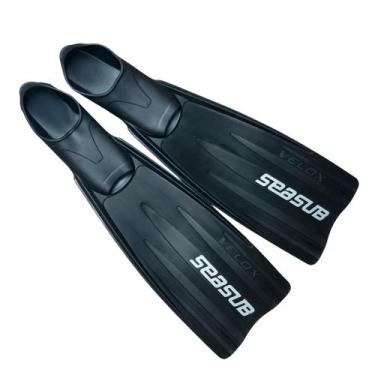 Imagem de VELOX SEASUB, Nadadeira Fechada Mergulho Pesca Sub, Preto, BRA 42/43