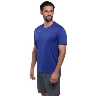 Imagem de Camiseta de Treino Mizuno Energy 2.0 Masculina, Azul, M