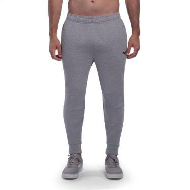 Imagem de Calça Mizuno Soft Jogger Masculina, Cinza, M