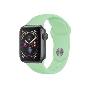 Imagem de Pulseira Para Apple Watch 42 / 44 / 45Mm Ultra Fit - Verde Claro - Gshield