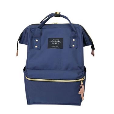 Imagem de Bolsa Mochila Maternidade Mamãe Bebê Multifunção Gênero:feminino;tamanho:único;cor:azul