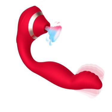 Imagem de Vibrador Sugador Clitoriano - Coleção L´amour Lovetoys - Cor: Vermelho