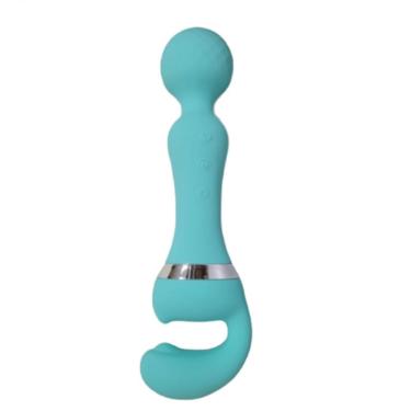 Imagem de Vibrador Ponto E Estimulador De Clitóris 10 Vibrações Bernard- Lovetoys - Cor: Verde água