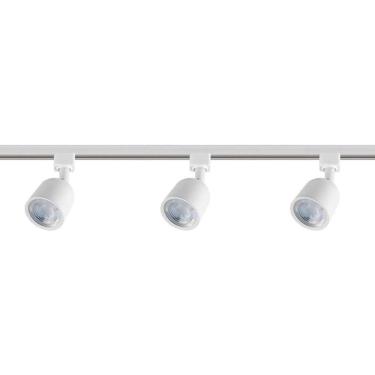 Imagem de Kit Trilho Led Alumínio + 3 Spots 15W 6.500K - Branco