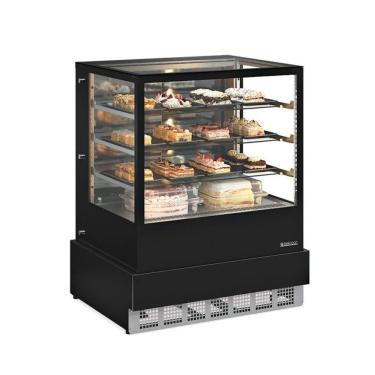 Imagem de Vitrine Refrigerada Gelopar Dupla Função 1 M Preto 127v Gger-100