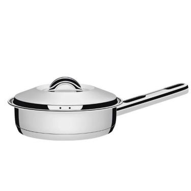 Imagem de Frigideira Tramontina Solar Em Inox Com Tampa - 20cm Inox
