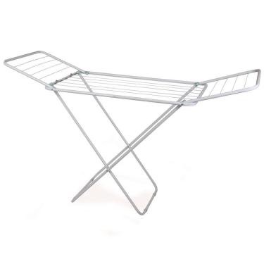 Imagem de Varal De Chão Mor Slim 6105 Em Aço E Polipropileno Branco