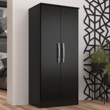 Imagem de Armário Multiuso Em Mdp 2 Portas Regente Preto