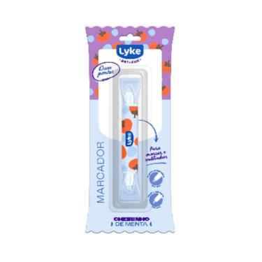 Imagem de Marcador Com Cheirinho Duas Pontas 5.0mm Lyke Azul