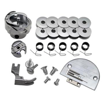Imagem de Fbshicung Conjunto De 26 Peças Compatível Com Máquina Costura Industrial Agulha Única Singer Juki