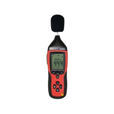 Imagem de Decibelímetro Digital Sonoro Faixa 30 A 130Db Som Ruído Usb Datalogger