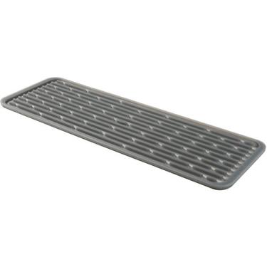 Imagem de OXO 4080570572, Tapete Escorredor Louca Silicone 43X15 Cm, Cinza